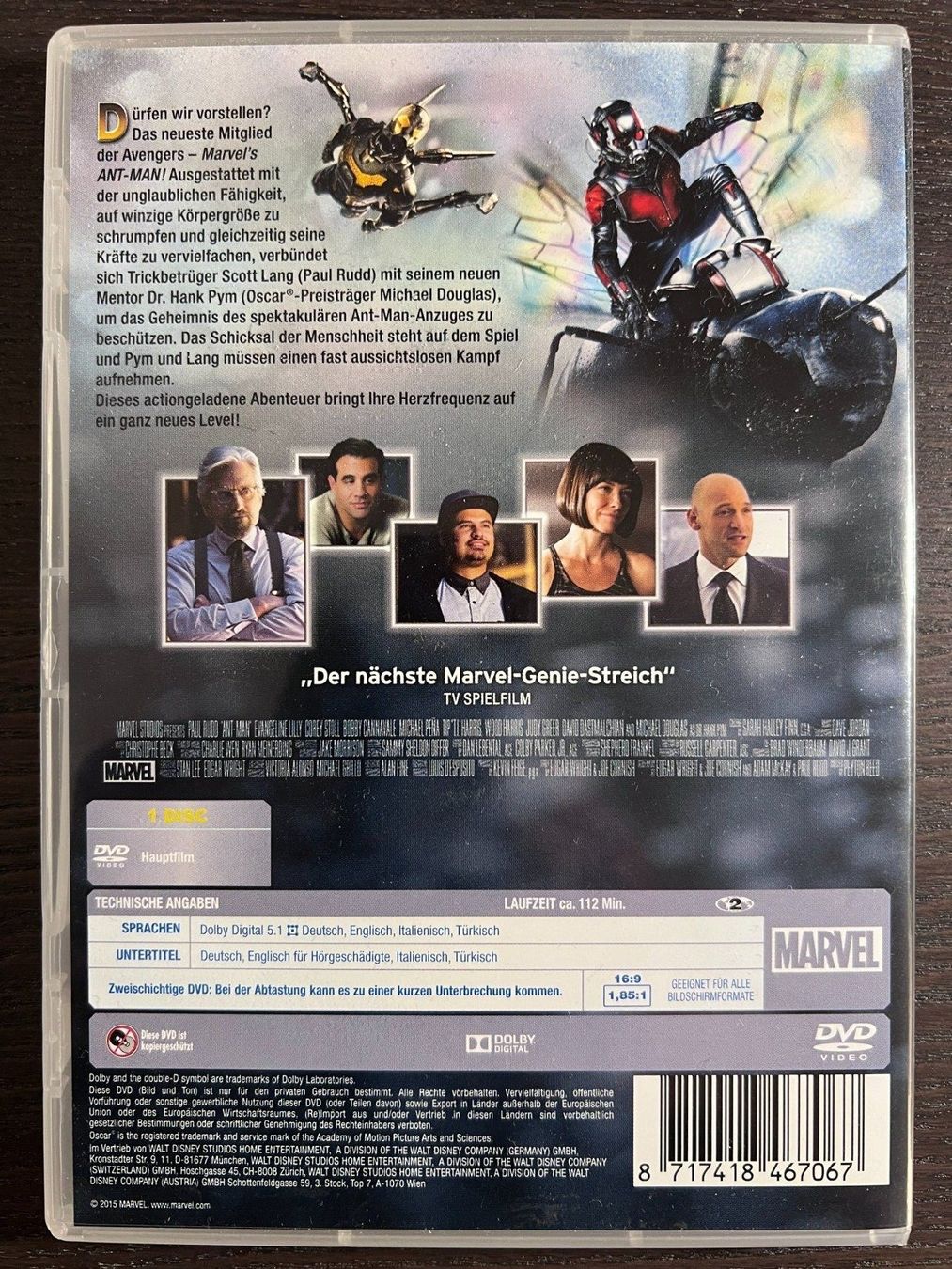 Tutti i DVDs: Ant-Man – Usato da Zürich venduto da FilmFreunde 1