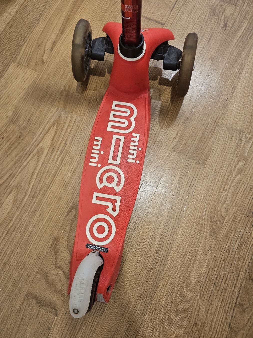 Scooter: Mini Micro Scooter red 3 wheels used condition – Usato da Lyss venduto da THIGAPADA 1