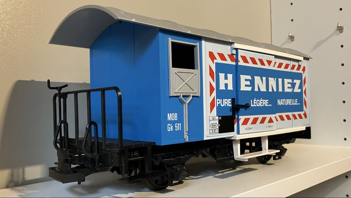 LGB Modellini di ferrovie: LGB Spur G Güterwagen – Usato da Vättis venduto da Toesser 5