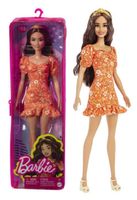 Barbie Fashionistas 182 Long Wavy Brunette Hair (HBV16)