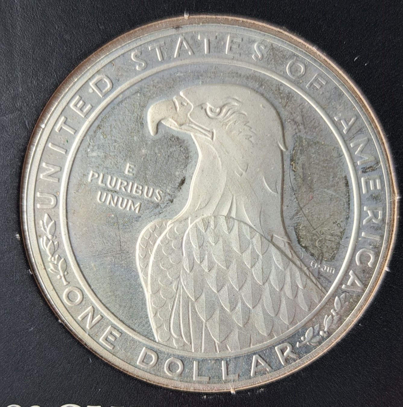 Medaillen: Olympic Dollar .900 Fine Silber 26.73 Gramm – Gebraucht aus Mollis von serik57 2