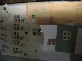 Schweizer Briefmarkenlot aus Sammlungsauflösung.