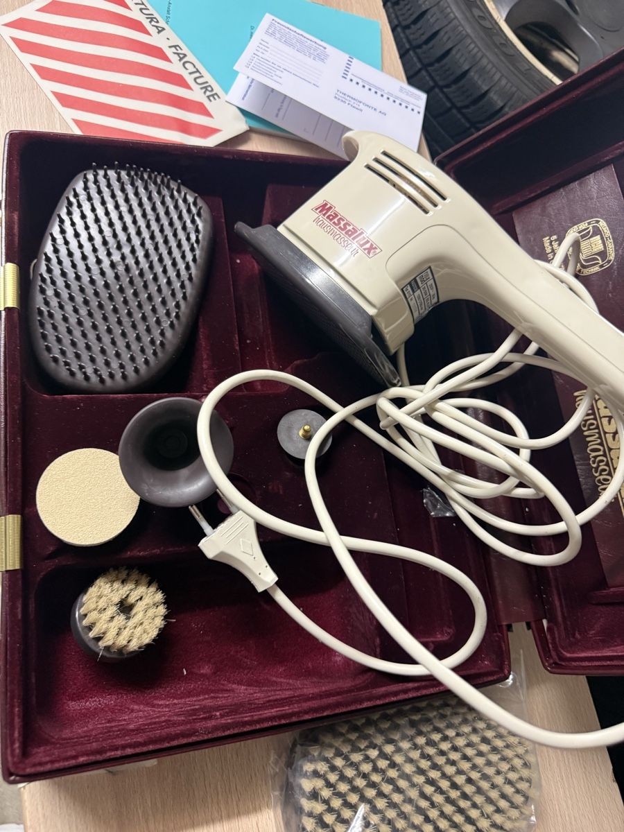 Dispositivi per massaggi: Vintage Massalix Hausmassagegerat – Usato da Steinmaur venduto da Bal-Rajmi1 6