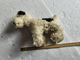 alter Hund - Stofftier