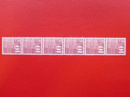 1970: Nr.483RM Rollenmarke Kontrollaufdruck