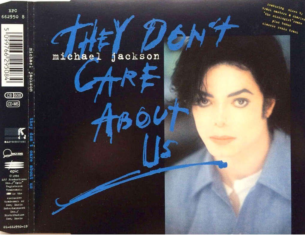 CD: MICHAEL JACKSON - THEY DON'T CARE ABOUT US – Usato da Bottens venduto da hotter-than-hell