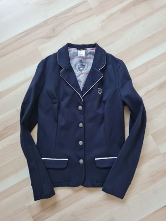 Turnierjacket dunkelblau Gr. 34