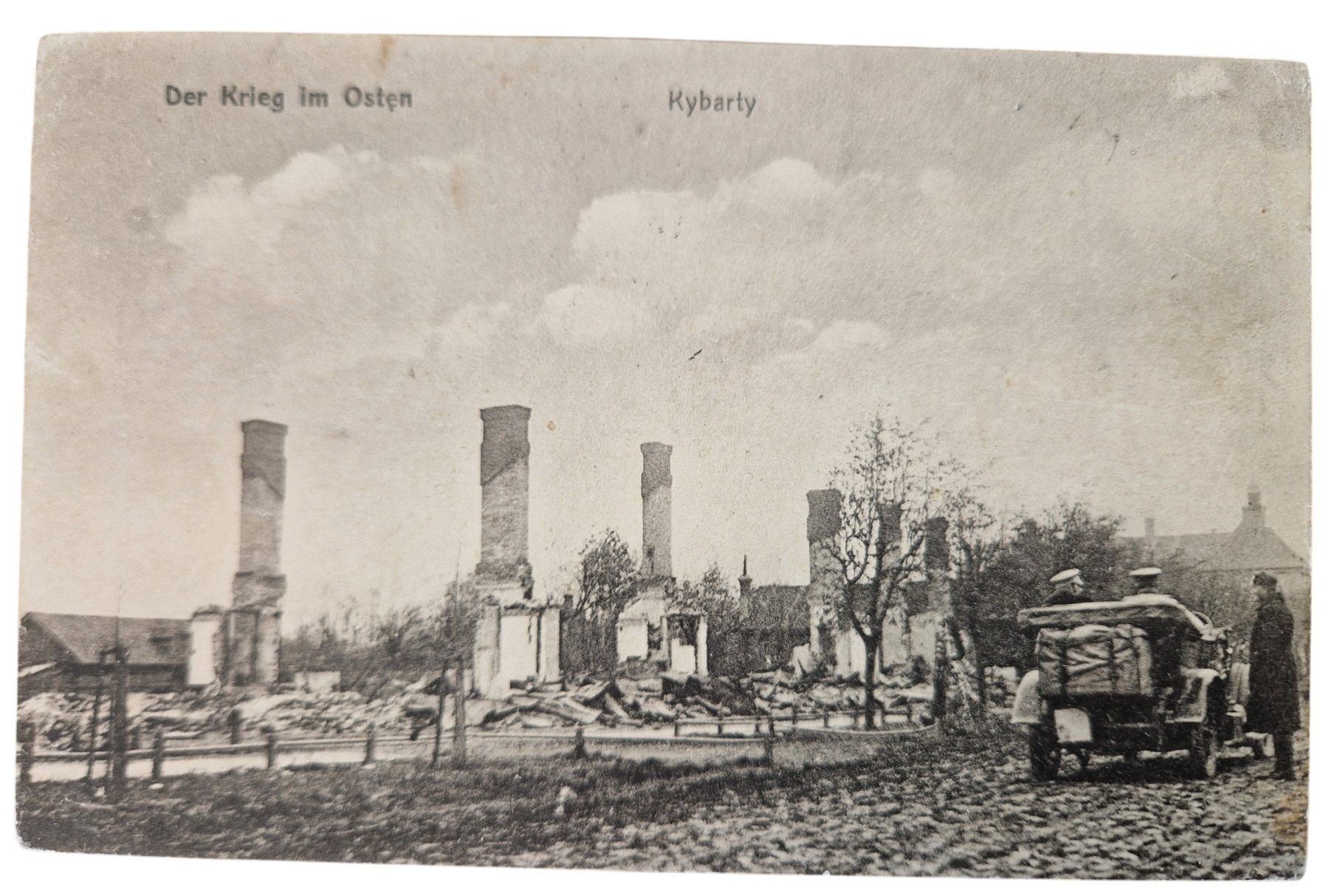 Cartes postales: Ansichtskarte 1. Der Krieg im Osten - Kybarty – D'occasion à Mörschwil par aik_x8mc