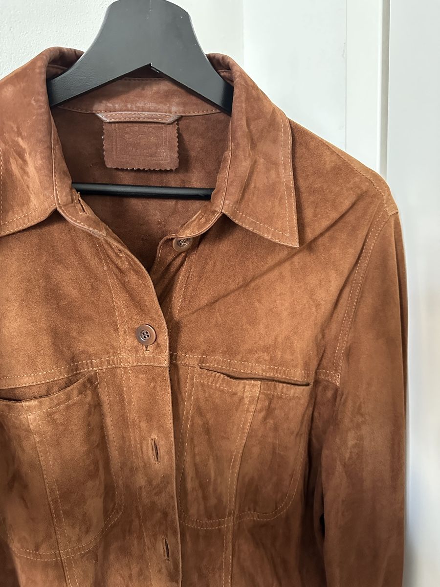 Jacken: Vintage Suede Shirt Jacket – Gebraucht aus Zürich von Laui91 1