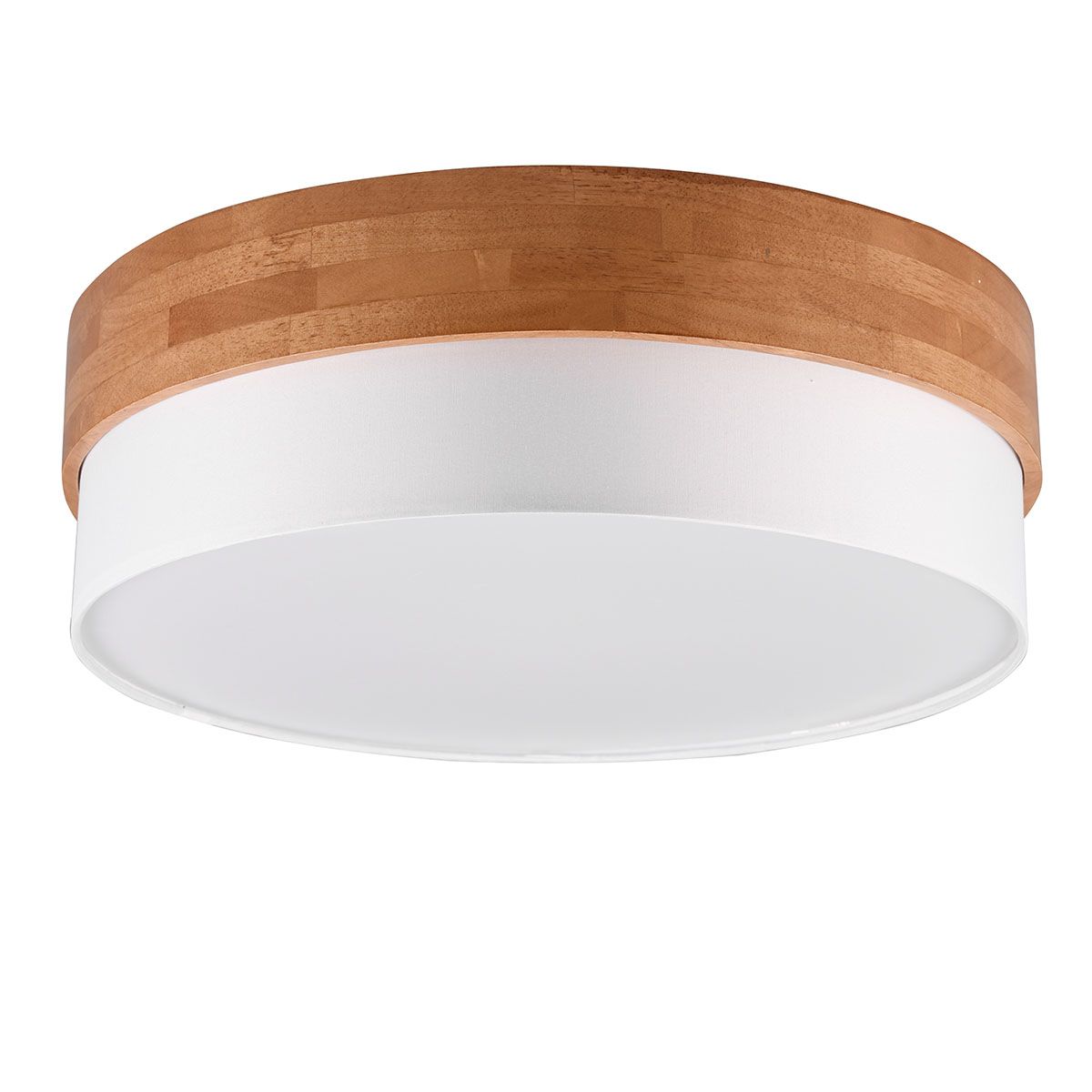 Lampadari & plafoniere: Deckenleuchte, Naturholz, Stoffschirm – Nuovo (secondo la descrizione) da Kreuzlingen venduto da Smart-Light 6