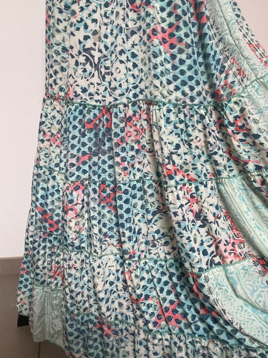 Vestiti: Boho Maxi Stufenkleid aus Seide – Nuovo (secondo la descrizione) da Sigriswil venduto da ck56 7