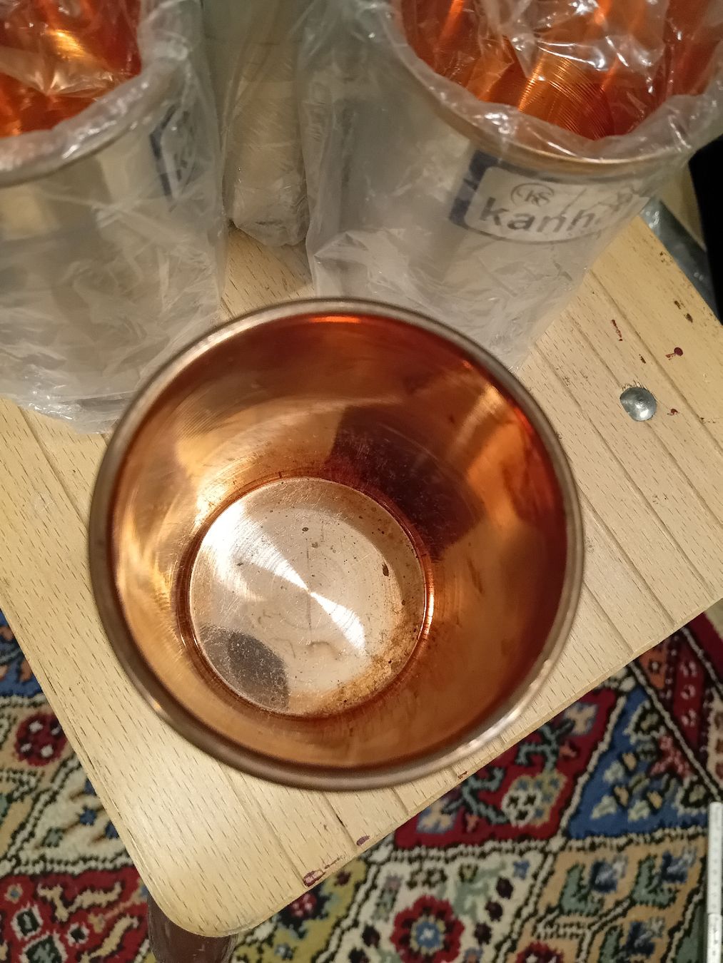 Tazze: 4 Stk Trinkbecher aus Kupfer – Nuovo (secondo la descrizione) da Zürich venduto da Gillheri 1