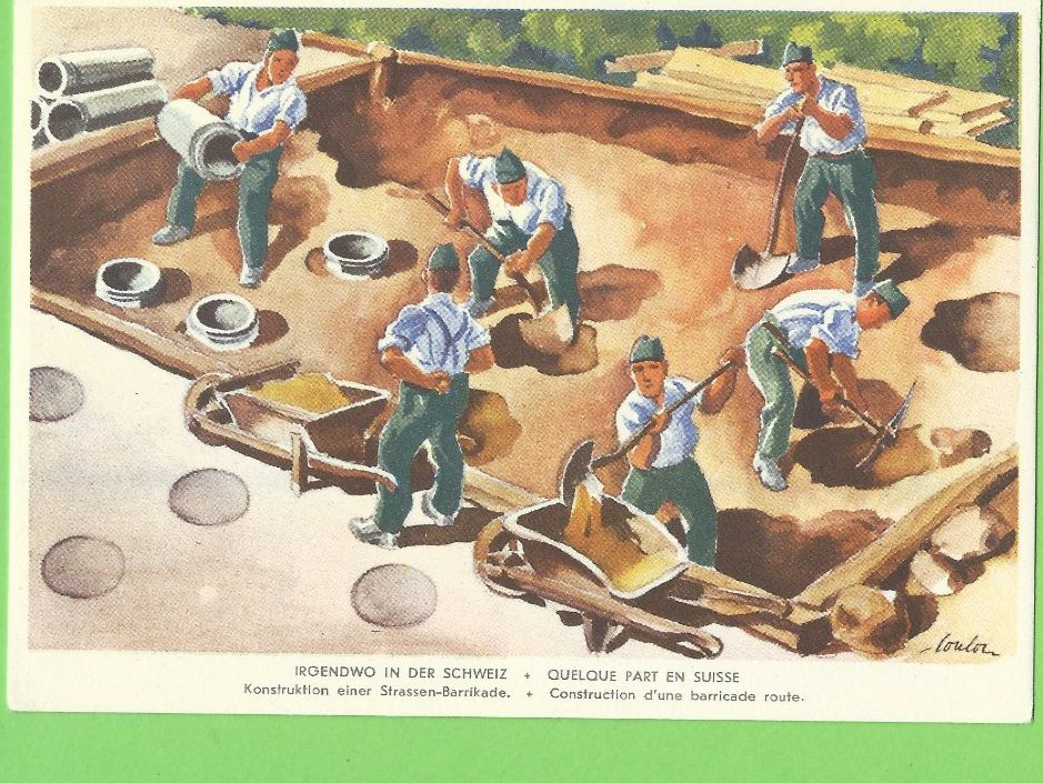 Cartoline postali: Schweizer Armee 1939/40,  13 Postkarten – Usato da Zürich venduto da t24_de 4