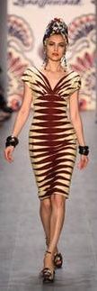 Lena Hoschek Kleid Africa Collection / Cocktail Kleid