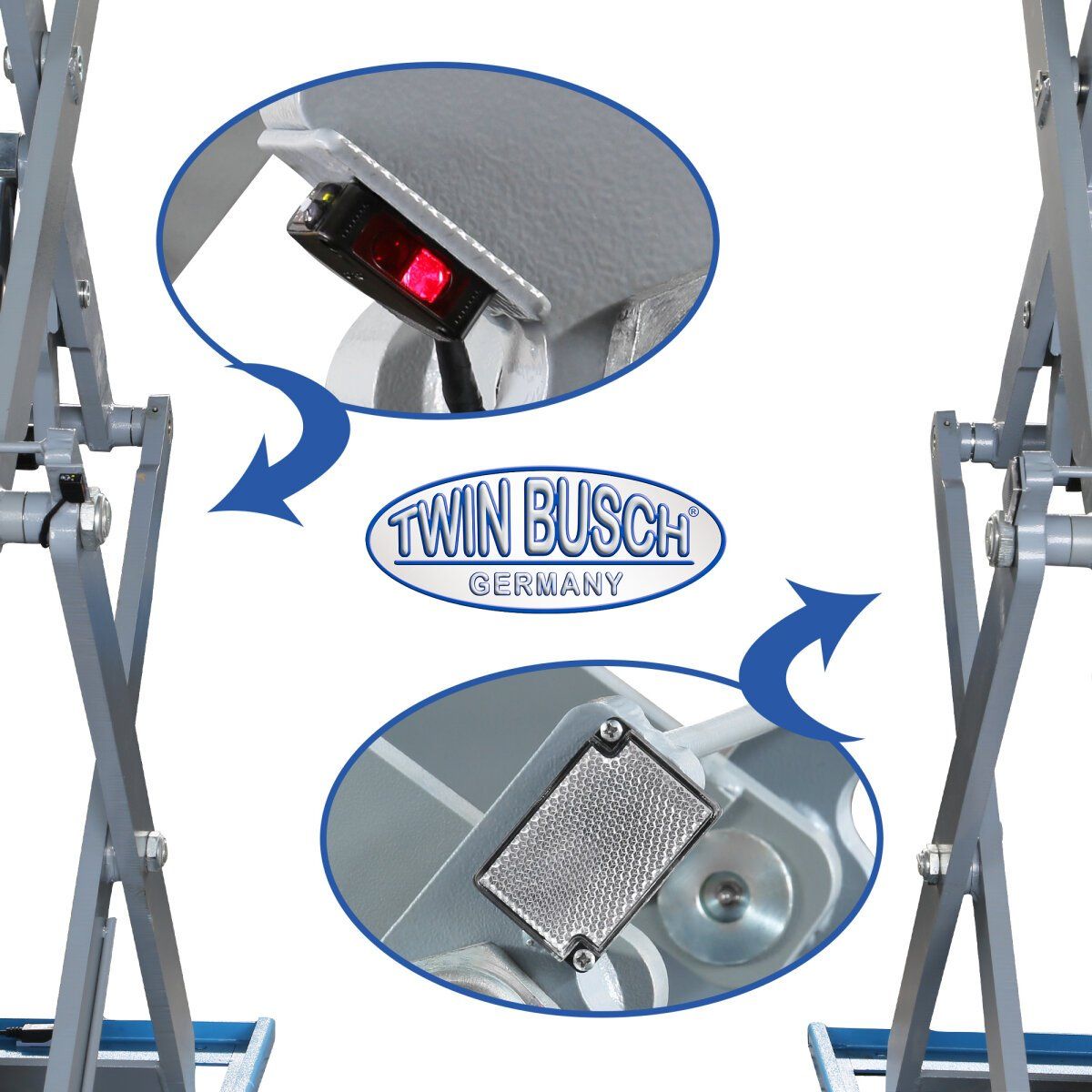 Piattaforme elevatrici & Crick: Gratisversand! Profi Scherenhebebühne 3.0 t - Überflur GREY – Nuovo e nell'imballaggio originale da Rüthi (Rheintal) venduto da Toptool 7