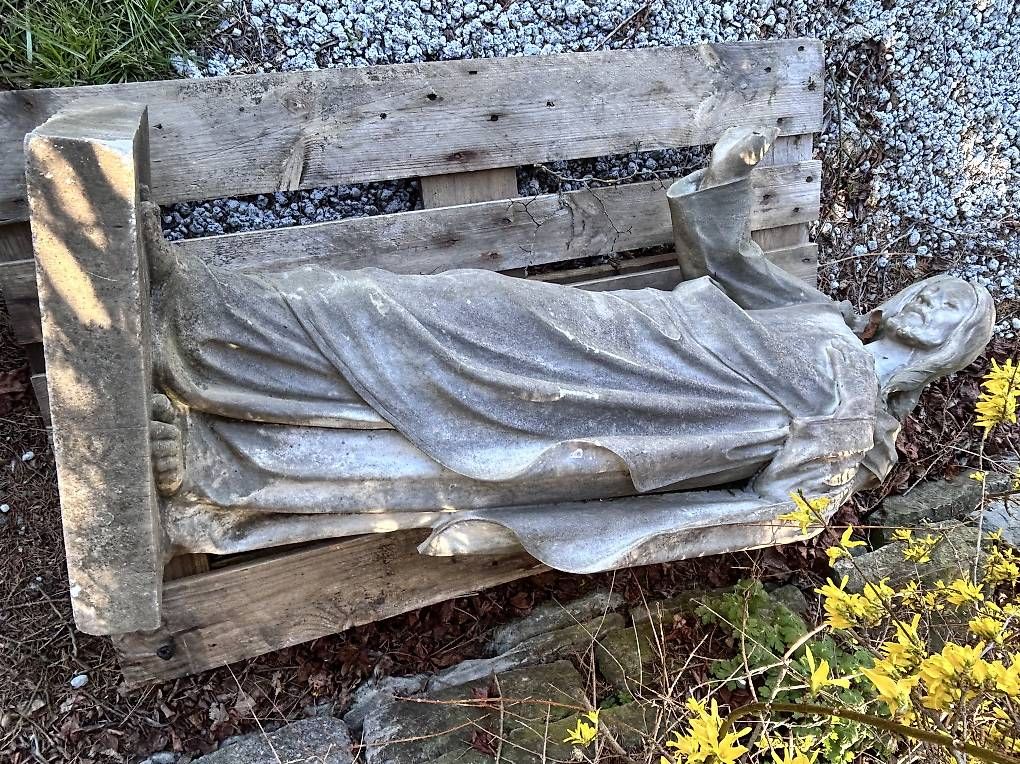 Figuren: Jesus Statue Stein – Defekt aus Hellbühl von Kadettgte1979 1
