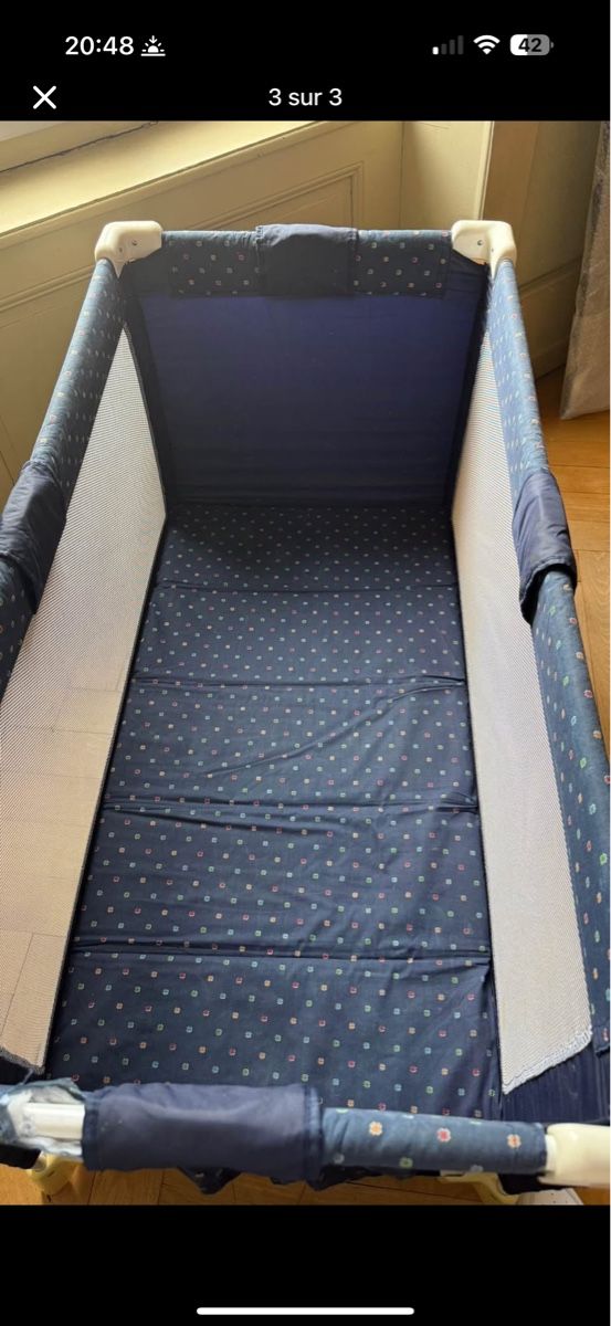 Letti: Lit parapluie pliable et transportable – Usato da La Chaux-de-Fonds venduto da Erwan_lmk 2