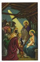 Weihnachten - Jesus-Kind - Maria - Josef - 3 Könige - Stall
