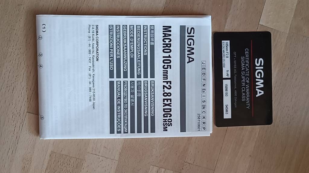 Sigma Obiettivi: Sigma Objektive – Usato da Chur venduto da cor_5bg9 1