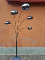Vintage Stehlampe / 5 Finger Lampe / Space Age Stil / Ufo
