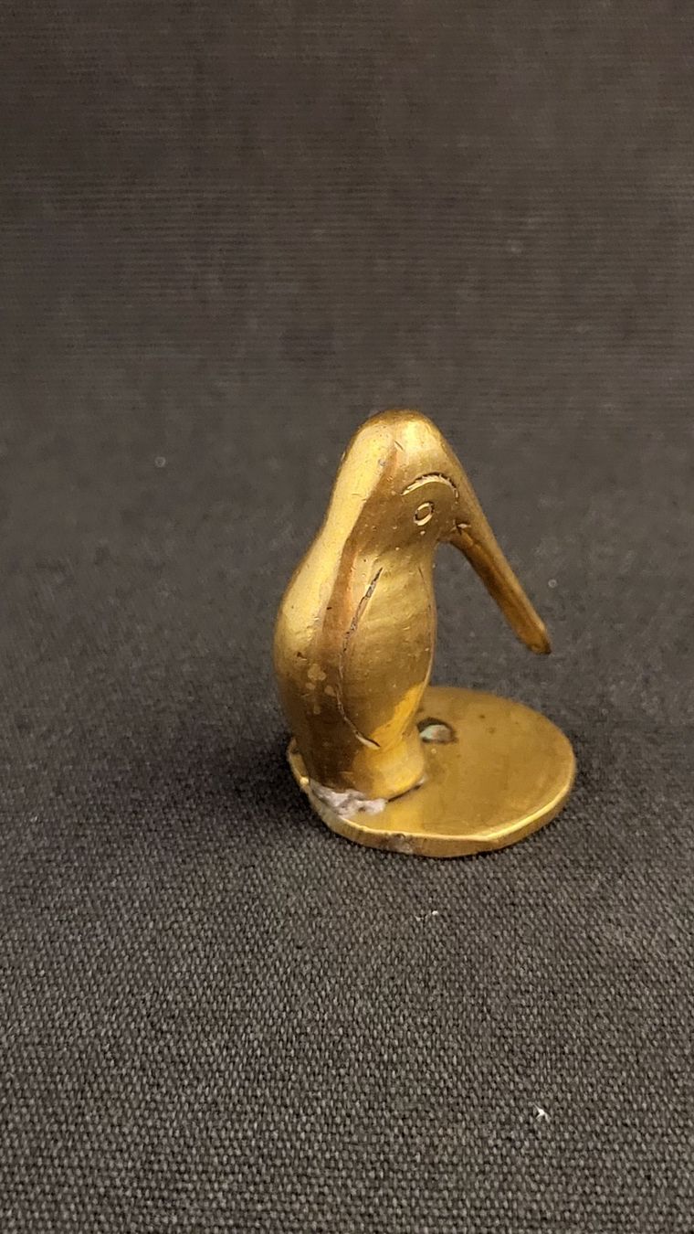 Figurines: Bronze-/Messing-Vogel KIWI – D'occasion à Basel par spinne02 2