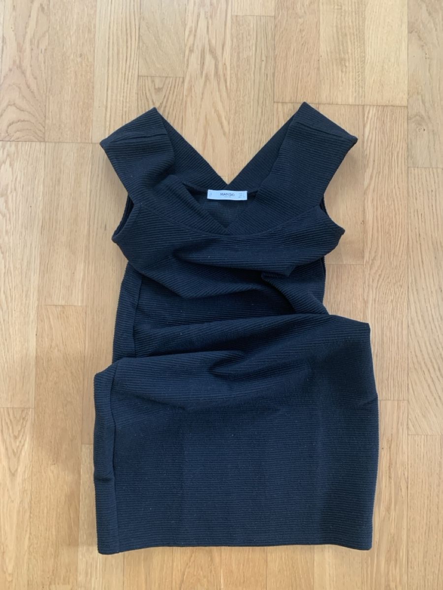 Mango Vestiti: Elegantes Mango Strickkleid, Grösse S, Schwarz, – Nuovo (secondo la descrizione) da Höri venduto da outsells 4