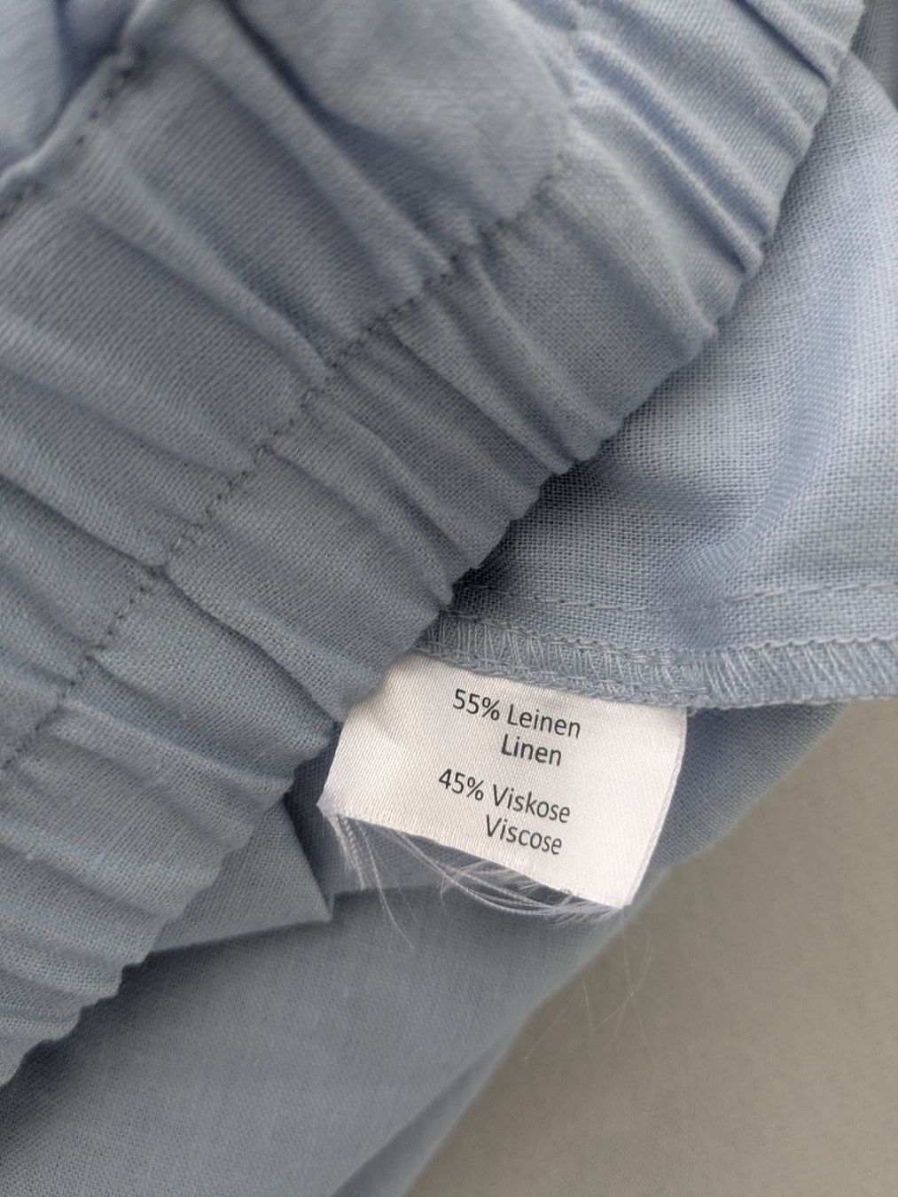 Pantaloni: Kurze Hose Kate Storm Grösse S hellblau, Leinen – Usato da Rorschach venduto da olg_5qq2 6