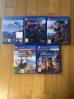 5 Games für PlayStation 4