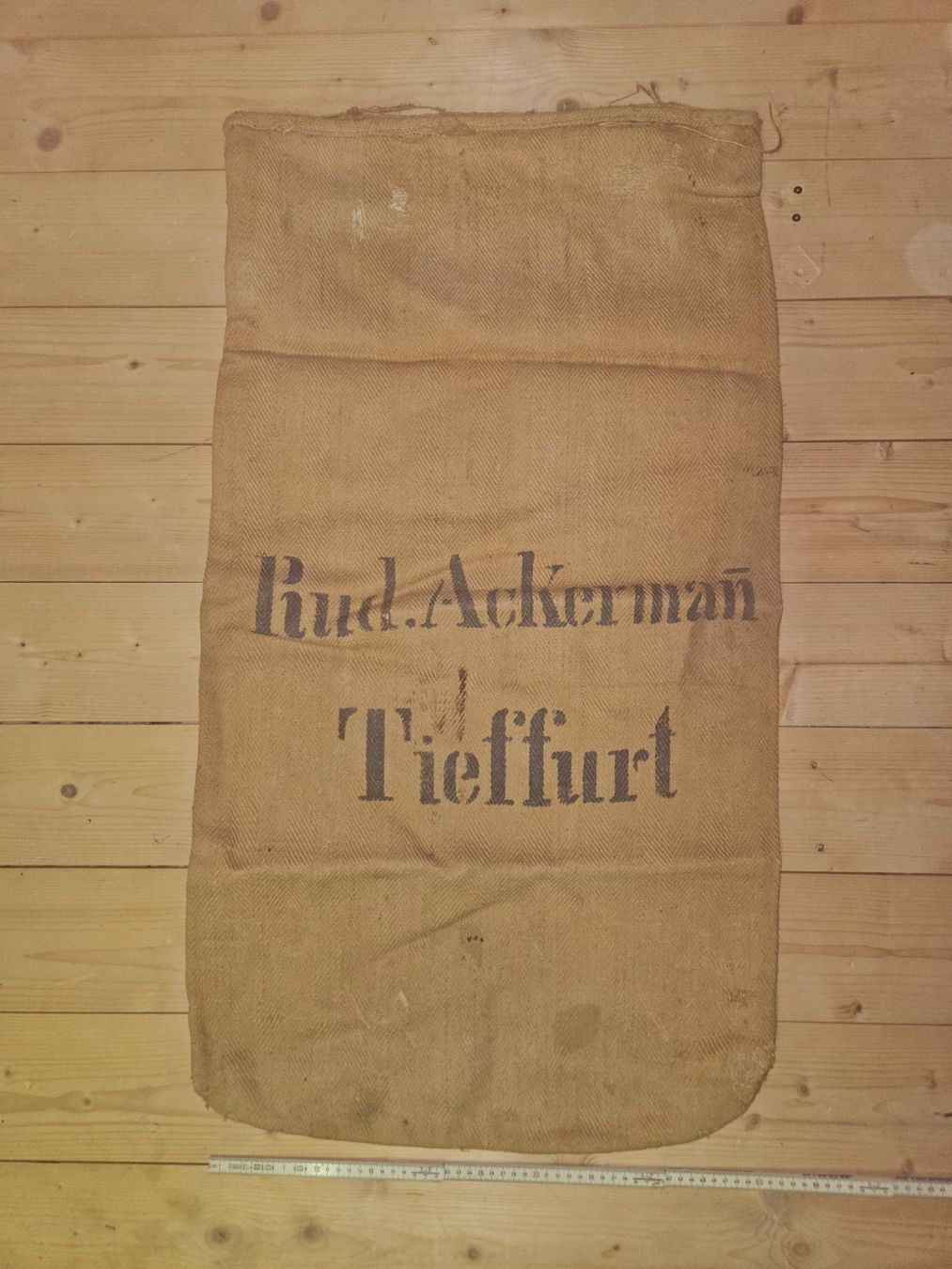 Toutes les décorations: Antiker Jutesack Rud. Ackermann Tieffurt – D'occasion à Münchwilen AG par pel_y9jx 1