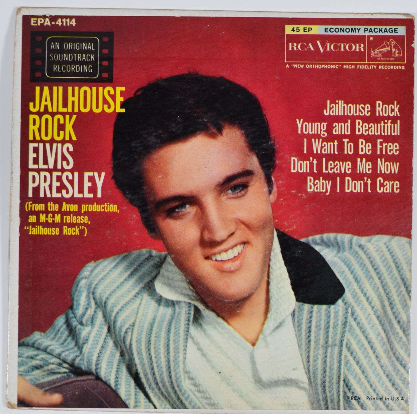 Dischi in vinile: EP: ELVIS PRESLEY - Jailhouse Rock – Usato da Frenkendorf venduto da Yard-Sale-2000