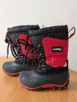 Warme Winterstiefel, Gr. 23, Rot/Schwarz ❤️🩶