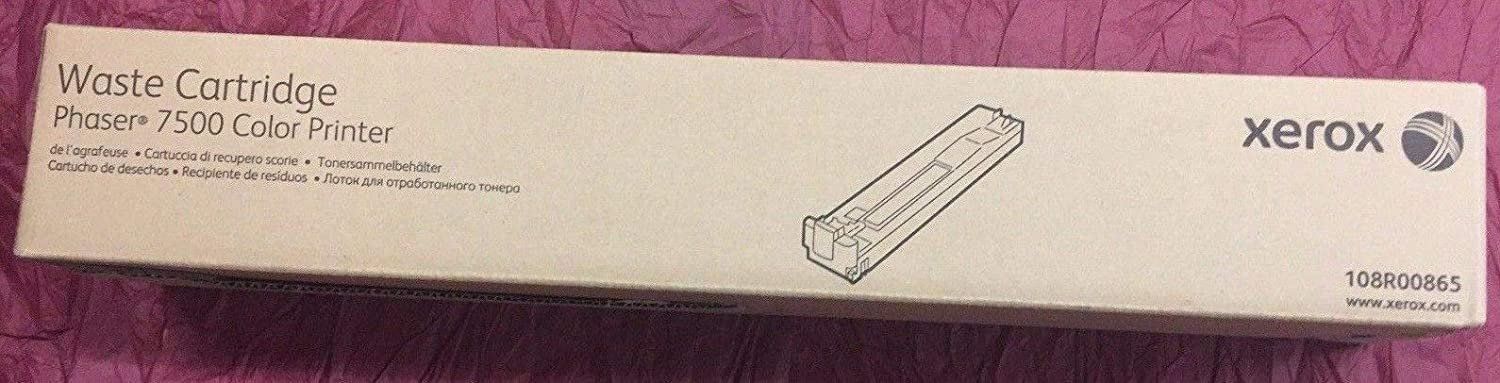 Xerox Drucker: Xerox Phaser 7500 Waste Box / Resttomnerbehälter, 108R00865 – Neu und originalverpackt aus Glattbrugg von copytron