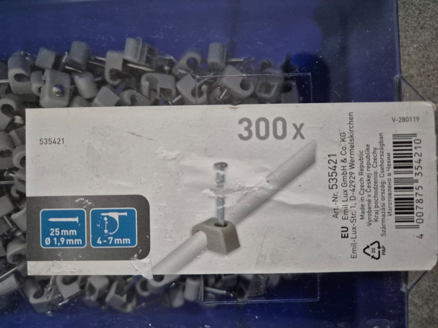 Altro Materiale elettrico: Expressschellen grau Durchmesser 4-7mm/ 300 Stück – Nuovo (secondo la descrizione) da Abtwil SG venduto da Delfine5 2