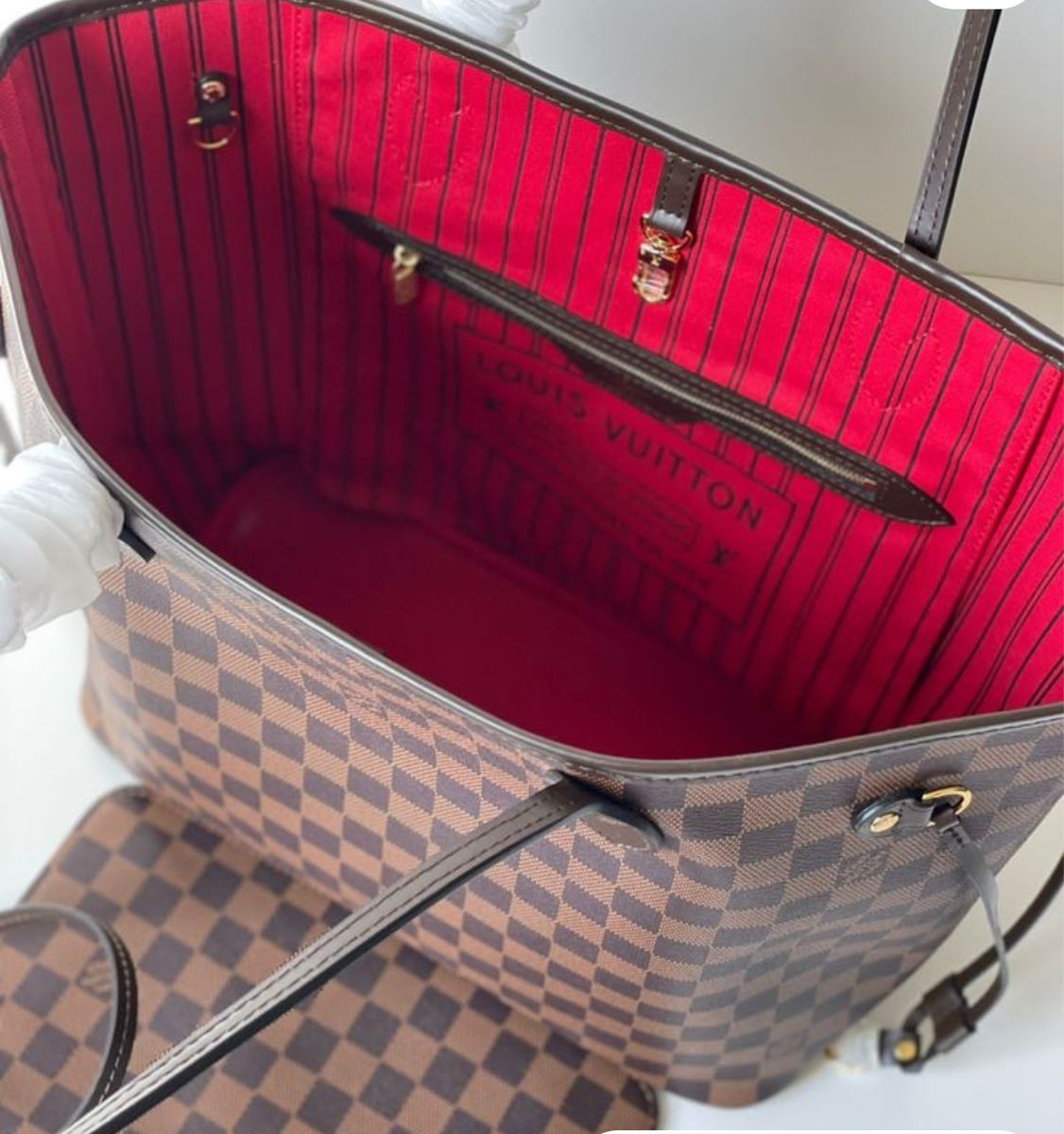 Louis Vuitton Borse da donna: Louis Vuitton Neverfull PM Damier Ebene Zeitloser Klassiker – Usato da Malters venduto da 85_ANEB 1
