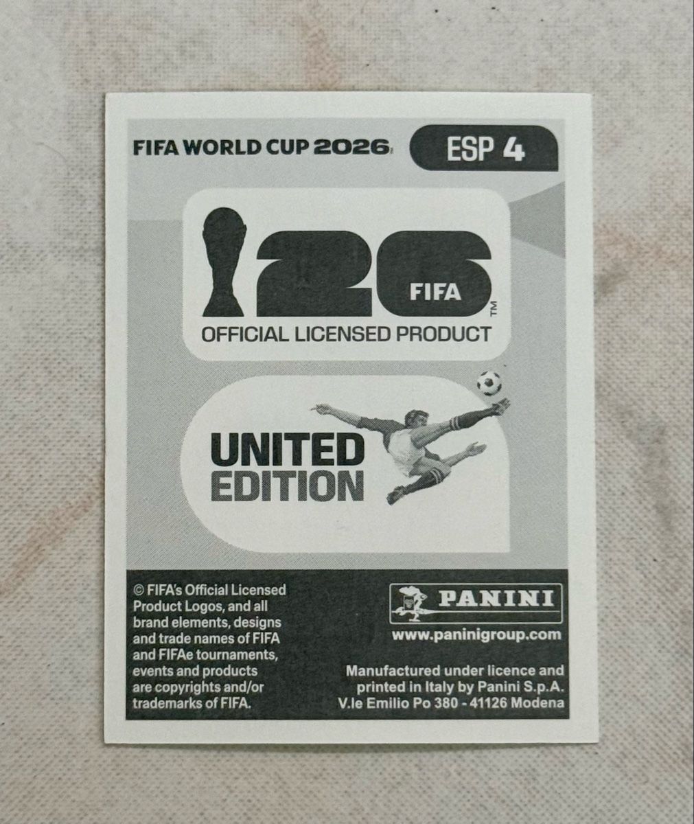 Panini Carte collezionabili: Panini WM 2026!!! ESP 4 – Nuovo (secondo la descrizione) da Oberentfelden venduto da NunoLouro 1