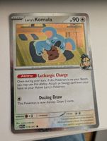 Larry's Komala ASC EN 175  Holo Cosmos Pokemon Card