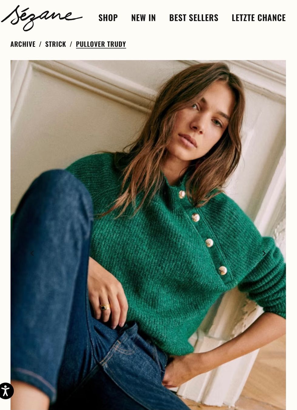 Sezane Maglioni & Felpe: SÉZANE Paris Pullover Jumper Merino/Mohair – Usato da Besazio venduto da lionheart63