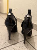 Calvin Klein High Heels schwarz Lack Leder neuwertig