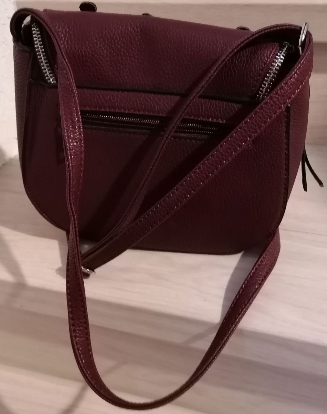 Borse da donna: Schicke Handtasche - Damen - rot – Usato da Oberurnen venduto da mackrokodile 1