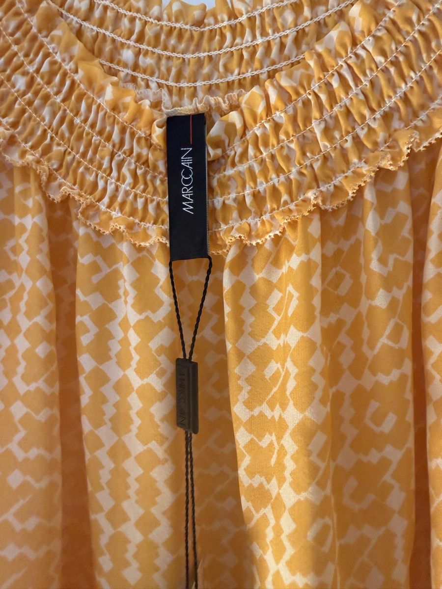 Marc Cain Camicette: Marc Cain 100% seiden Bluse New- Größe 4 – Nuovo e nell'imballaggio originale da Buchs SG venduto da am321 1