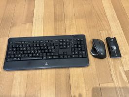 Tastatur Logitech K800 + Mouse Performance MX