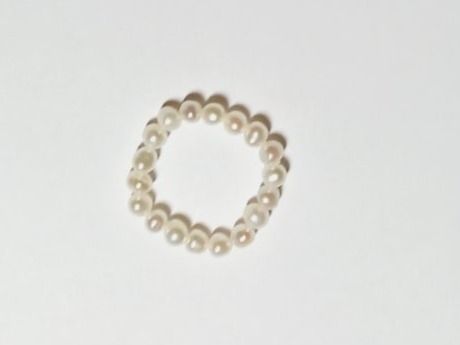 Anelli: Süsswasser Perlen, Elast Fingerring Grösse 54 – Nuovo e nell'imballaggio originale da Winistorf venduto da acreativ2 1