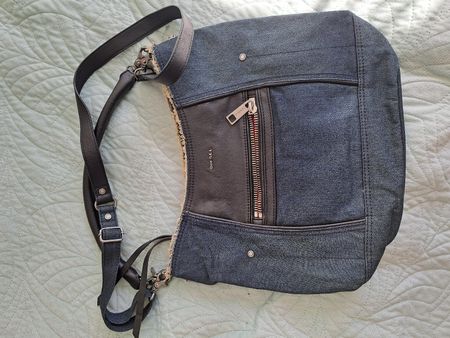 DIESEL Jeans / Ledertasche, super Zustand