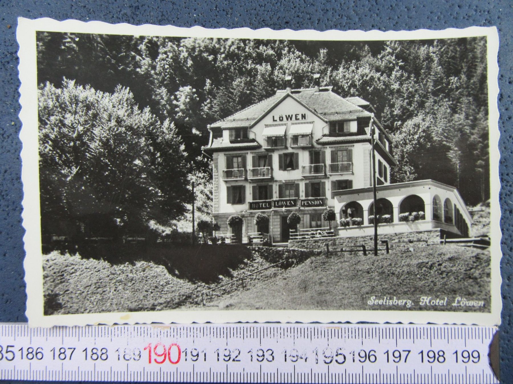 Cartoline postali: SEELISBERG HOTEL LÖWEN URI AK – Usato da Ettingen venduto da Hausi4711