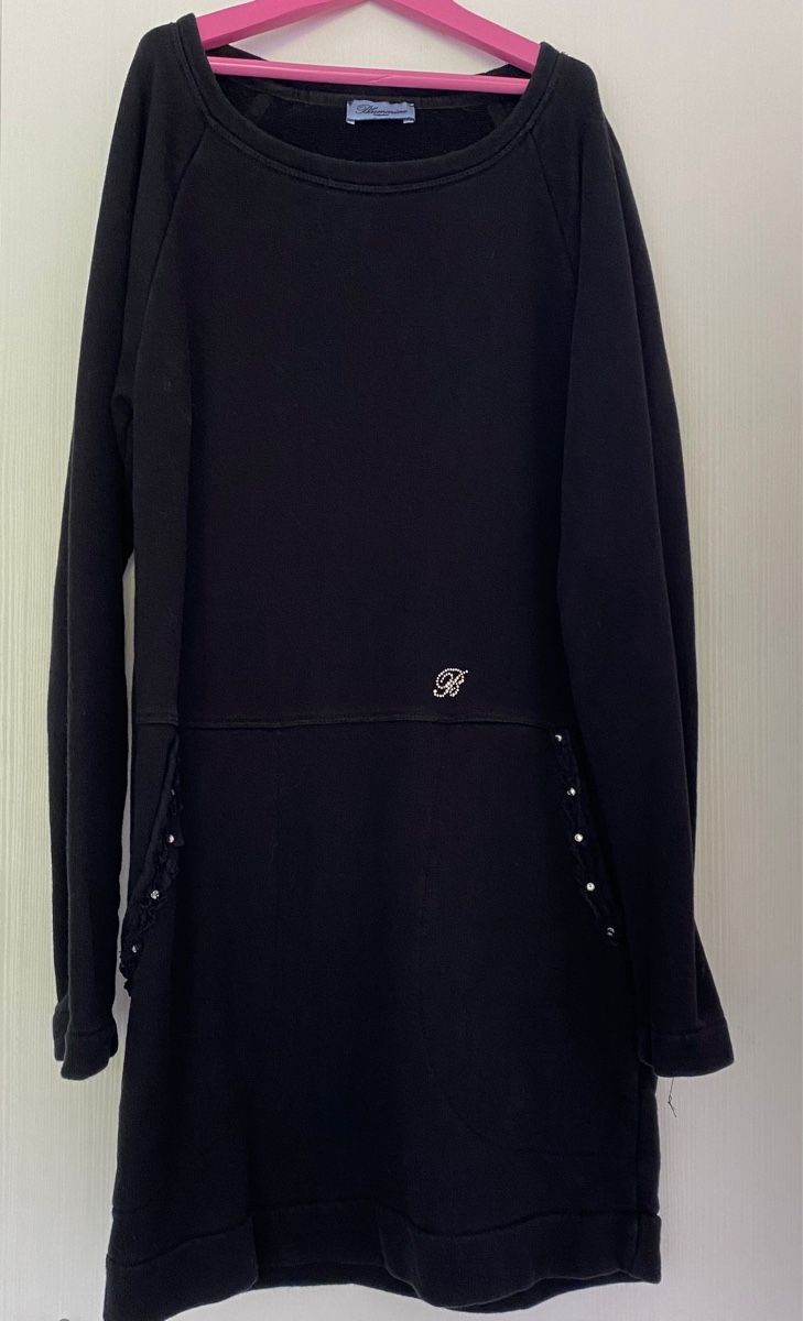 Vestiti & Gonne: Blumarine Robe Pull Noire – Nuovo (secondo la descrizione) da La Croix (Lutry) venduto da pet_stw9