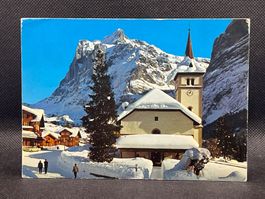 Grindelwald, Kirche, Wetterhorn