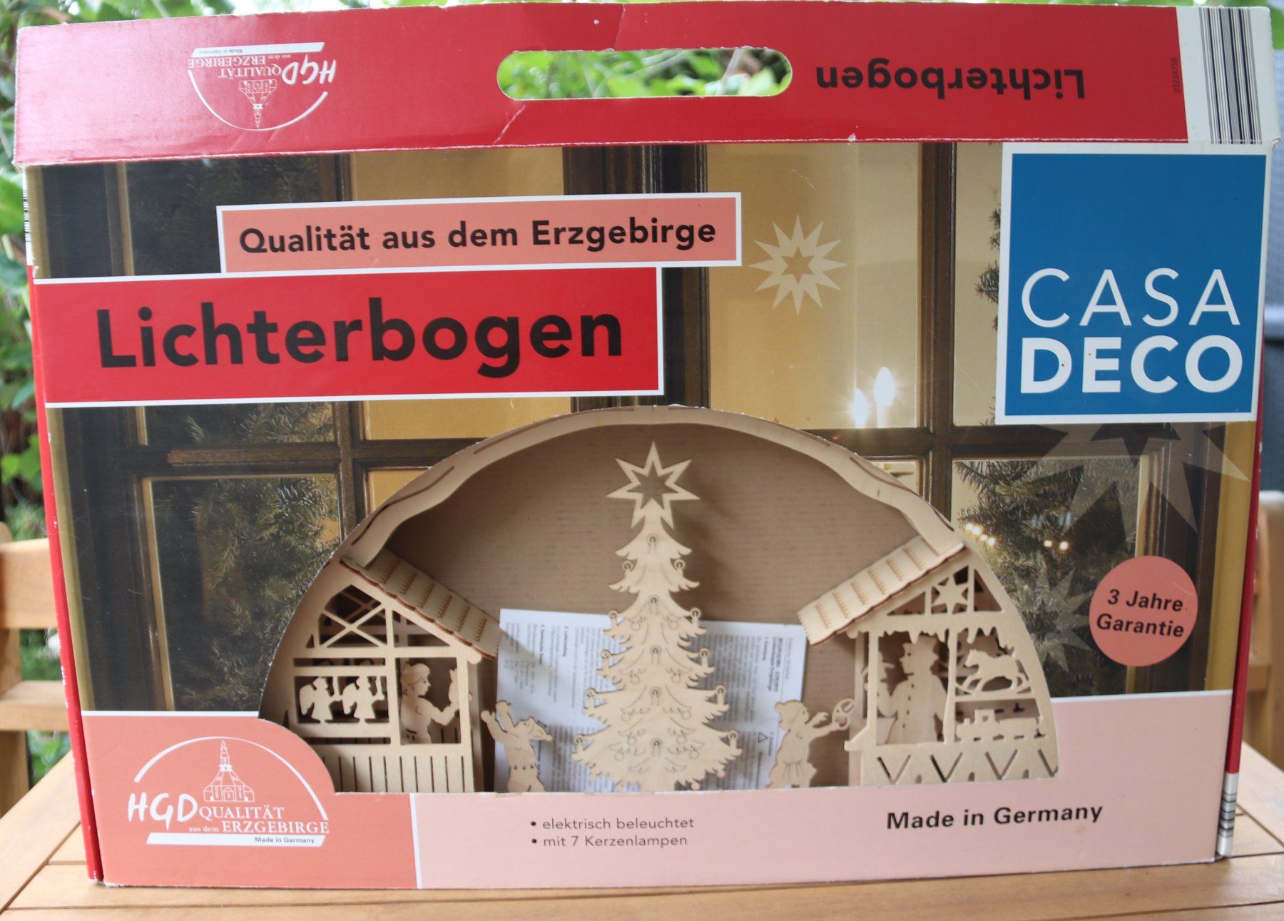 Alle Dekorationen: Lichterbogen aus dem Erzgebirge – Gebraucht aus Glattfelden von Sirax 1