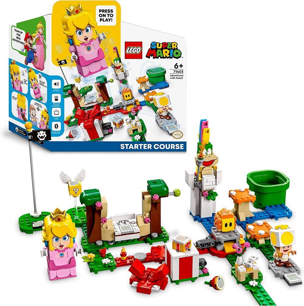 Lego Baukästen: LEGO SUPER MARIO 71403 ADVENTURES WITH PEACH STARTER COURSE – Neu und originalverpackt aus Vezia von Aquarius_Age 3