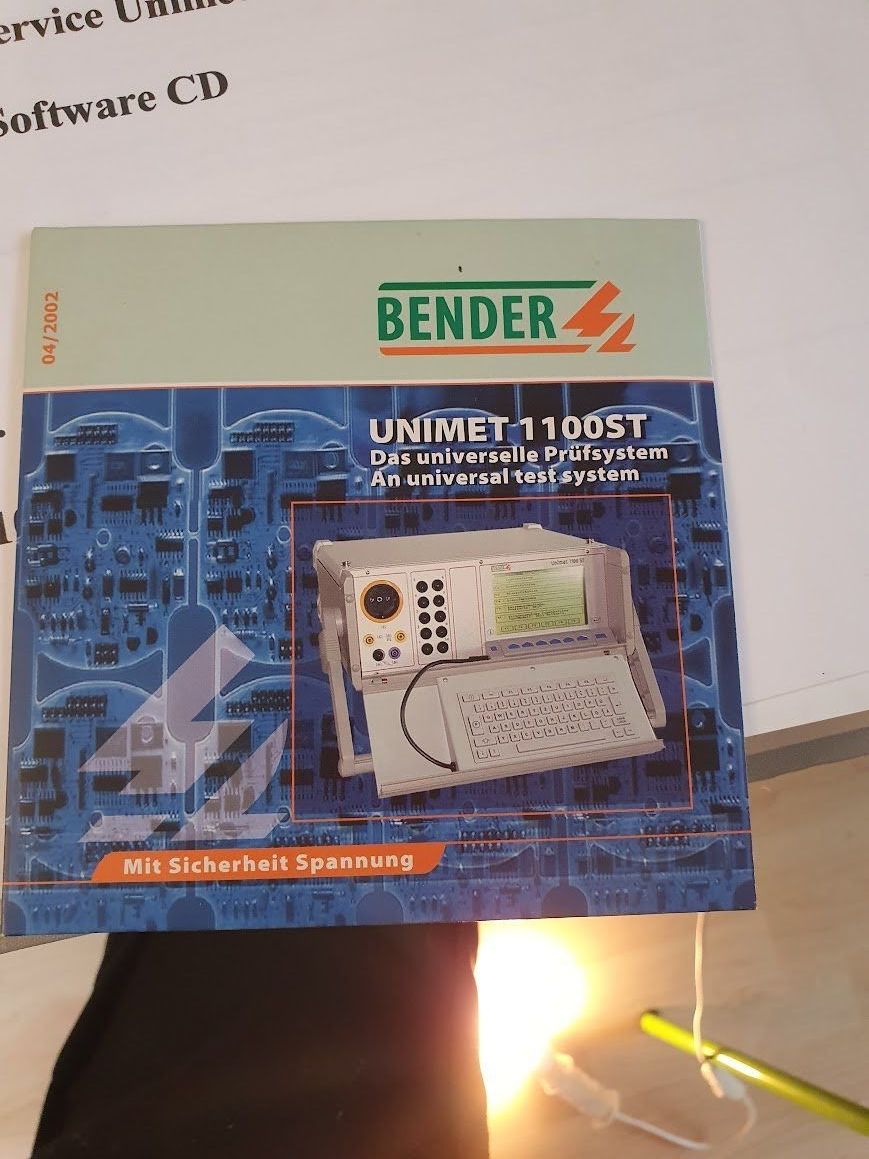 Mesurer: Bender Gerätetester 400V CEE Stecker – D'occasion à Wila par Datalog 3