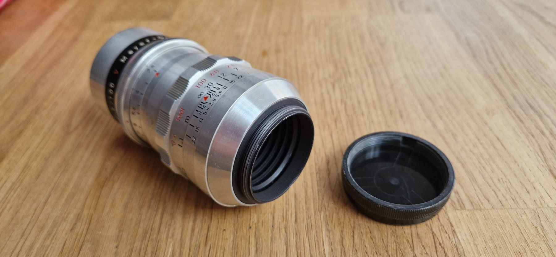 Obiettivi: Meyer Optik Trioplan 1:2.8/100 V Objektiv – Usato da Zürich venduto da Lina049 9